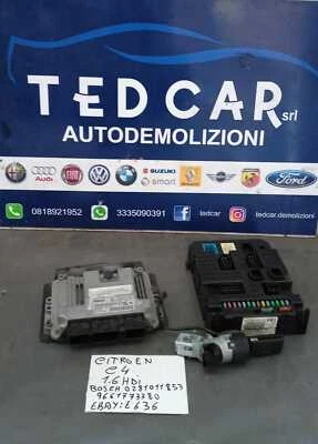 Kit Chiave Citroen C4 1.6 HDI (0281011853) - Immagine 1 di 2