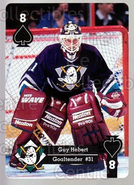 1995-96 Hoyle Western Playing Card #34 Guy Hebert - Image 1 of 1
