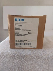 FD3100 EATON GEFORMTES GEHÄUSE THERMISCHER MAGNETISCHER SCHUTZSCHALTER, 100 A, 600 V - Bild 1 von 8