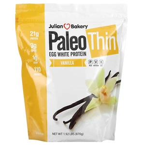Julian Bakery Paleo Protein Egg White Protein Vanilla 2 lbs 907 g Gluten-Free, - Picture 1 of 2