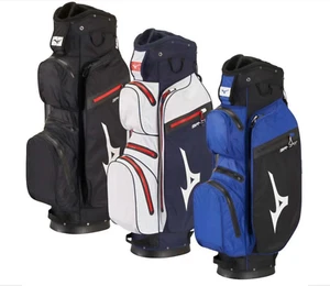 Mizuno BR-DRIc Waterproof Golf Cart Bag -Blue, Black, Red, White & Blue ° - Picture 1 of 7