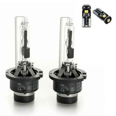 For Nissan Elgrand E50  E51 1997-2010 D2R 6000K HID Xenon Headlight Bulbs 2pc - image 1 of 4