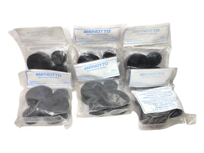 Paquete de 6 Benotto Negro Suave Manillar Cinta Violonchelo Barra Bicicleta Eroica De Colección Foto 1 de 4