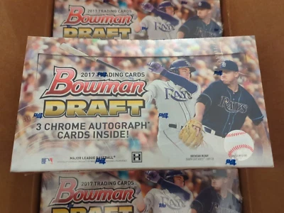 2017 Bowman Draft Jumbo Box Unopened Factory Sealed-From Sealed Case