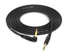 90º Ts To Ts Speaker Cable | Mogami 3082 15 Awg Cable & Neutrik Gold | 8 Ft