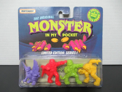 1990 Matchbox Monster In My Pocket Limited Edition Series 1 Cover