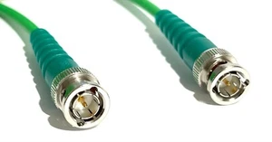 3G HD SD SDI HD/SDI Professional 75 Ohm Video Cable Image 360 GREEN or VIOLET - Picture 1 of 5