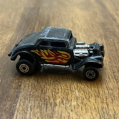 Vintage 1982 Matchbox 33 Willys Street Rod, Kelloggs Toy PRINT ERROR: “STREEY” - Image 1 of 4