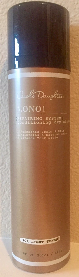 NUEVO CHAMPÚ SECO ACONDICIONADOR CAROLS HIJA MONOI TONOS CLAROS 5 OZ RUBIO Foto 1 de 1