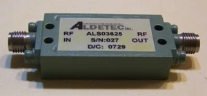 Very nice LNA .05-3GHz 38dB gain, 17dBm P1 (50mW), 1.5dB N.F. IP3 = 28dBm ! - Zdjęcie 1 z 3
