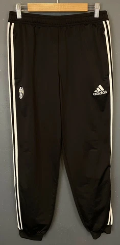 MENS ADIDAS FC JUVENTUS 2015/2016 PANTS PANTALONES FOOTBALL SOCCER SIZE M MEDIUM Cover