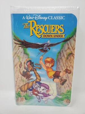 The Rescuers Down Under VHS Black Diamond Walt Disney The Classics New/Sealed - Image 1 of 4