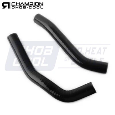 Black Silicone Radiator Coolant Hose Kit for 1997-2018 Yamaha YZ85 96-2001 YZ80 - Imagem 1 de 4