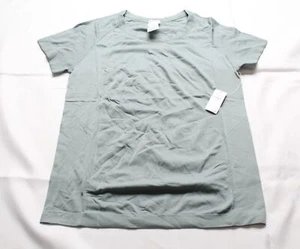 Old Navy Women's S/S Fluid Seamless Fitted T-Shirt EJ3 Underwater Medium NWT - Picture 1 of 3
