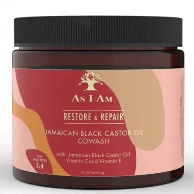 AS I AM COCONUT COWASH / CO WASH CREMA LIMPIADORA ACONDICIONADOR 454g - PACK DE 3 Foto 1 de 4