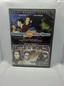 Teenagers From Outer Space + Battle Of The Worlds Slim Case DVD Free Shipping  - Picture 1 of 4