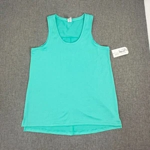 NEW Xersion Athletic Tank Top Small Adriatic Aqua/ Green Quick Dri Stretch $32 - Picture 1 of 11