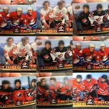2021-22 Tim Hortons Team Canada TRIOS POE CM CC M Base Women U-Pick Hockey Cards
