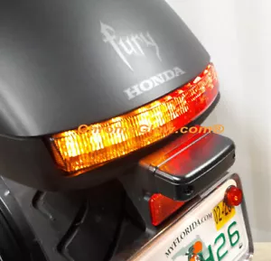 Honda Fury Integrated (Brake and Turn Signals) LED Taillight with Smoked Lens - Picture 1 of 9