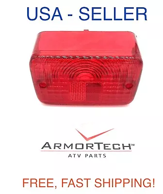 Cubierta de lente ligera de luz trasera de luz trasera (1987-1998) Yamaha 350 Big Bear ATV Foto 1 de 4