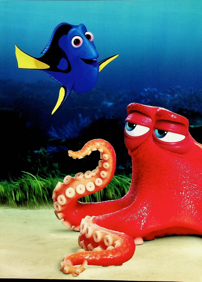 Mini póster 8x11 Nemo Dory & Hank el pulpo - Disney Pixar Finding Dory Foto 1 de 1