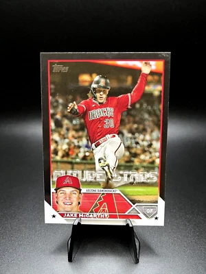 Jake McCarthy - 2023 Topps Series 2 #422  Black /72 Future Stars Arizona - Image 1 of 2