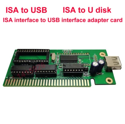 ISA to USB ISA to U disk ISA interface to USB interface adapter card 1Pc - Image 1 of 4