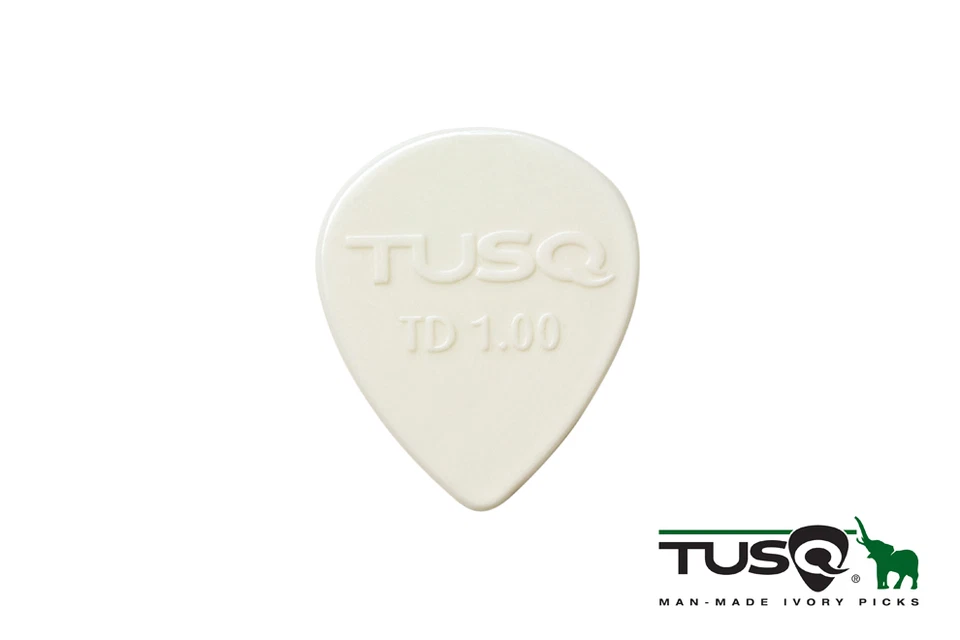 Graph Tech Tusq Picks Forma de lágrima 1,00 mm Tono brillante 6 piezas PQP-0501-W6 Foto 1 de 1