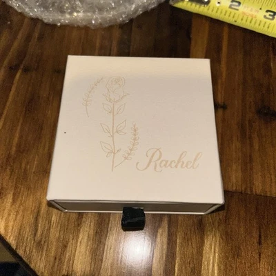 Personalized small carrying mirror with name Rachel - Image 1 of 4