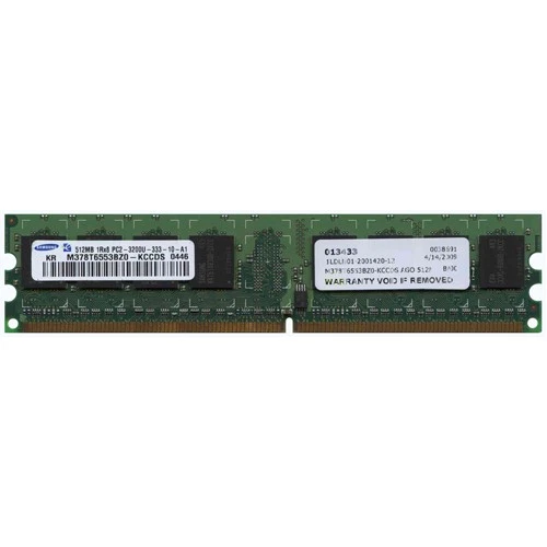 Samsung M378T6553BZ0-KCCDS 512MB 240p PC2-3200 CL3 8c 64x8 DDR2- - Image 1 of 1