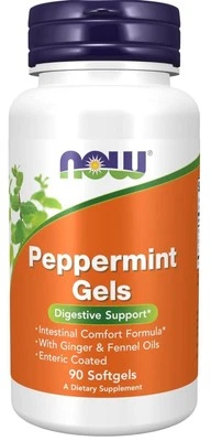 Гели NOW Peppermint 90 капсул - Изображение 1 из 3