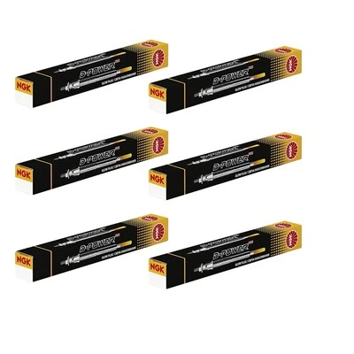 NGK Set of 6  Glow Plugs Y9003AS  fits Jeep Grand cherokee WK2, WK - image 1 of 2