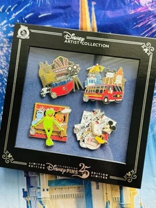 Disney Parks Pin Artist Hollywood Studios Muppets Movie Ride Box Set LE 1000 - Picture 1 of 1