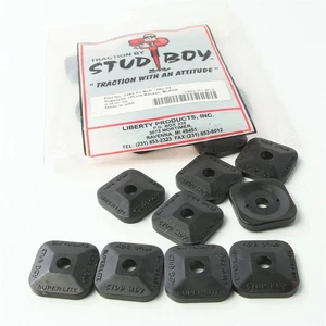 Stud Boy Super-Lite Plus Backers - Black - 24/Pack 2462-P1-BLK - Picture 1 of 5