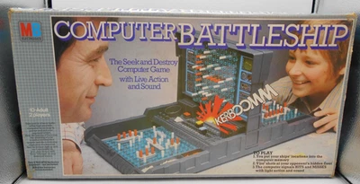 MB GAMES COMPUTER BATTLESHIP ELECTRONIC GAME POWERS UP PLEASE READ - Image 1 of 4