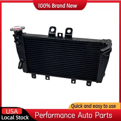 For Triumph 1050 Speed Triple Aluminum Radiator 06 2007 08 09 Black 2005-2010 - Image 1 of 4