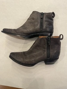 FRYE SACHA SHORTIE MOTO BOOT BROWN SZ 9 - Picture 1 of 4