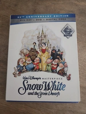 Disney Snow White and the Seven Dwarfs 85th Anniversary Blu-ray + DVD + Digital - Image 1 of 4