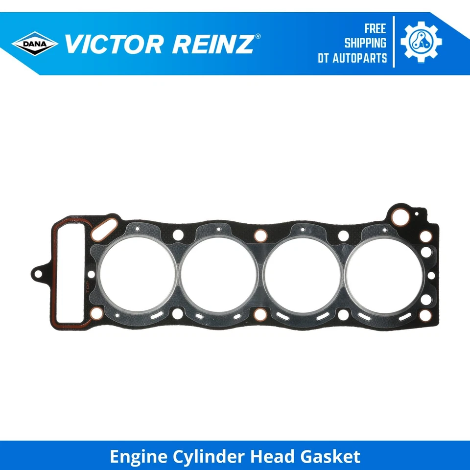 Прокладка головки блока цилиндров двигателя Victor Reinz для 1981-1985 Toyota Celica 2,4 л L4 - Изображение 1 из 1