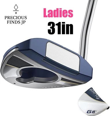 PING G LE3 Mallet Putter KETSCH G Ladies Steel Shaft PP59 Deep Sea Grip RH 31 in - Image 1 of 4