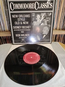 Commodore Classics New Orleans Style Old And New Sidney Bechet / Bob Wilber EXVG - Picture 1 of 10