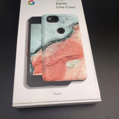 Funda Carcasa Google Pixel 2 Earth Live - River Sand *Nueva* Foto 1 de 3