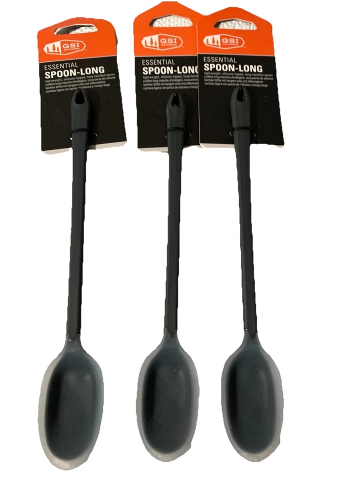 GSI OUTDOOR ESSENTIAL CUCHARA LARGA LOTE DE 3 Camping Nuevo Foto 1 de 4