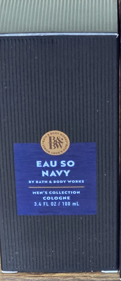 Bath & Body Works Colección Hombres Colonia Eau So Azul Marino 3.4 OZ Nuevo Foto 1 de 1
