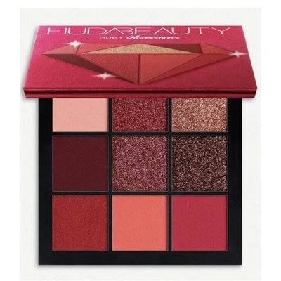 HUDA BEAUTY Ruby Obsessions Eyeshadow Palette - Authentic NIB - Image 1 of 4