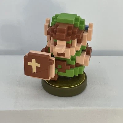 Amiibo 8-bit Link The Legend of Zelda Character Figure Nintendo - Image 1 of 4