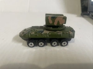 Vintage Yatming Green Camo Long Barrel Tank Loose Diecast #1503 1:64 - Bild 1 von 4