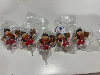 J.F. Sports -  5 - Pittsburgh Pirates Baseball Key Chains - Image 1 of 2