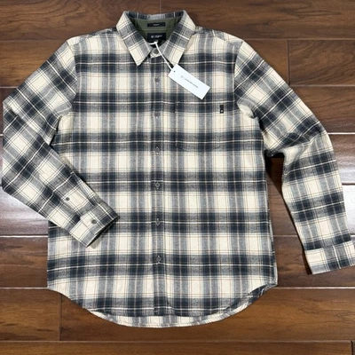 AG Adriano Goldschmied Men's Size Medium Plaid Cloud Soft Flannel Aiden Shirt - Image 1 of 4