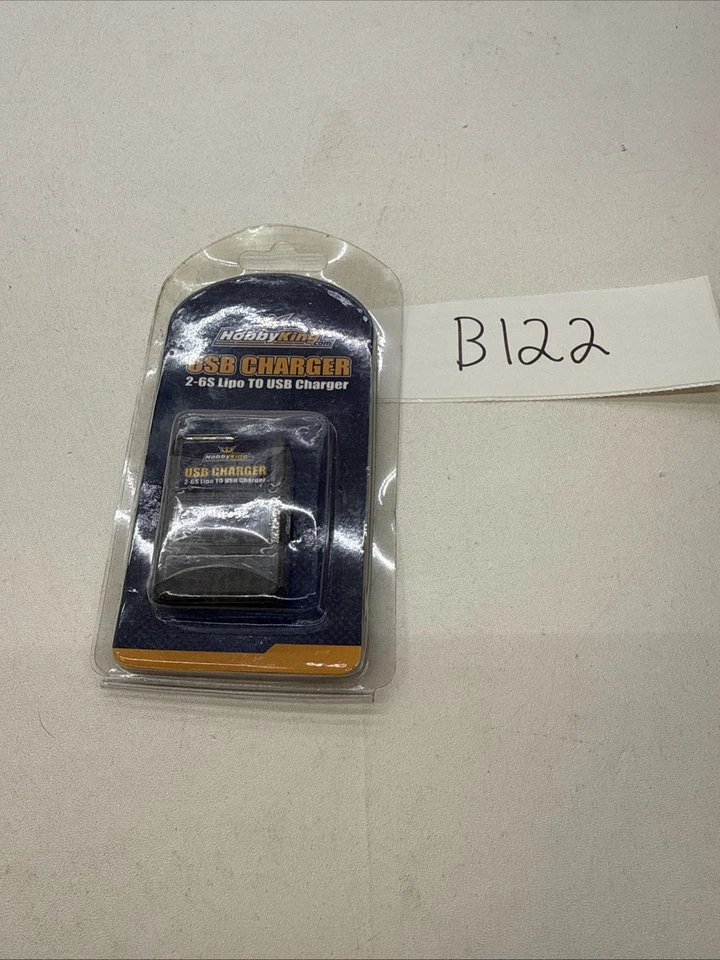 Hobbyking Lipo 转 USB 小巧型充电适配器电池检查器 2S 6S Lipo 电池 — 第 1/1 张图片